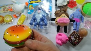 АСМР СКВИШИ ✨ приятные звуки🩷 ТАБА СКВИШИ лапки и другие антистрессы распаковка АСМР 🥰