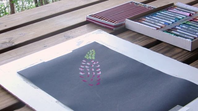 How to Draw a Lupine || Soft Pastel Flower Tutorial смотреть онлайн