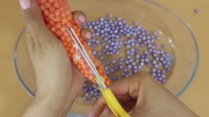 Слайм - Слайм из прозрачной слизи и шариков - Видео со слаймом ★ASMR★ #ASMR