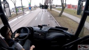 Bova Magiq VIP Bus Driving in City + Small review | CV/POV Camera | Coach