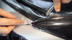 Бронирование фар. Оклейка