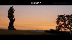 "I AM OPTIMUS PRIME" in different languages