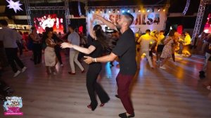 Panagiotis Aglamisis & Nerea Perez Rincon - social dancing @ CSSF 2022, Rovinj
