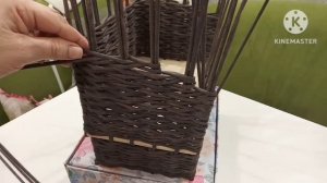 Полочка . / Газетные трубочки .