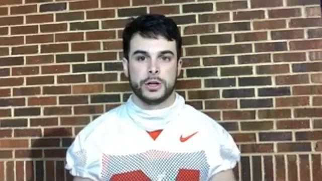 Clemson players Nolan Turner and James Skalski, 2-26-21 смотреть онлайн
