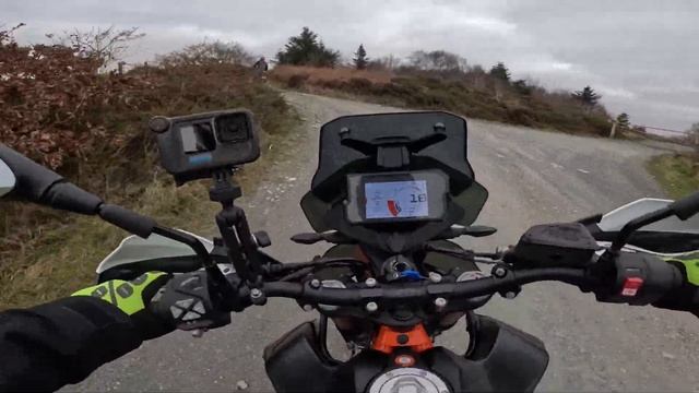 First Time Riding My New Adventure Bike Off-Road (RAW TRAILS) смотреть онлайн