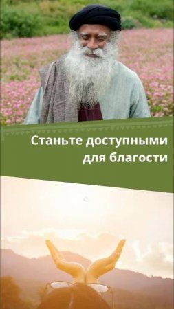 Благость вокруг нас: как ее ощутить?