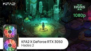 KFA2 X GeForce RTX 3050 Black | Hades 2 | 1080p (Full HD) разрешение