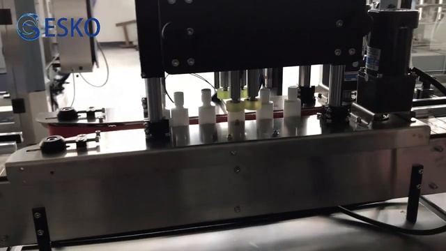 ESKO 6 Nozzles Automatic Filling Capping Labeling Line For Liquid Soap Cream Detergent Lotion Oil смотреть онлайн