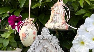 Мастер-класс Декупаж 🌺 Пасхальный интерьерный набор 🌺