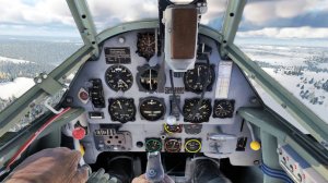 Бой на Мессершмитт Bf 109 C-1 в VR шлеме в War Thunder. Симуляторный режим.