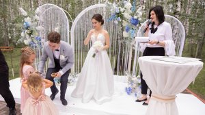 Свадебная церемония Даниил и Виктория. Церемониймейстер Елена Милованова