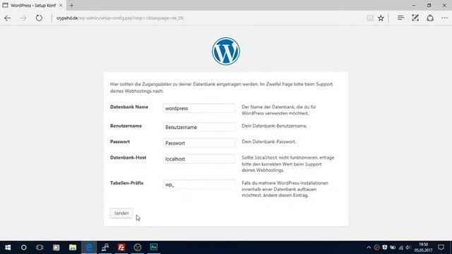 Website [blog] auf vserver oder root server installieren смотреть онлайн