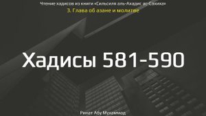 58. Сборник хадисов пророка Мухаммада ﷺ «Cильсиля аль-Ахадис ас-Сахиха» || Ринат Абу Мухаммад
