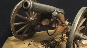 Модель пушки "Наполеон", Civil War cannon, USA 1857, Denix 402