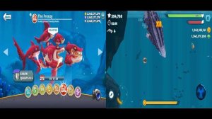 Hungry Shark World vs Evolution - All 63 Sharks Unlocked Shin Sharkjira Godzilla Hack Gems Coins Mo