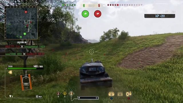 SU-152 "Taran" - 10.1k Damage - World of Tanks Console смотреть онлайн