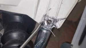 Замена амортизаторов на стиральной машине Miele с пластиковым баком.
