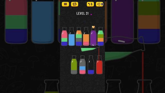 Soda Sort Puzzle - level 31 смотреть онлайн