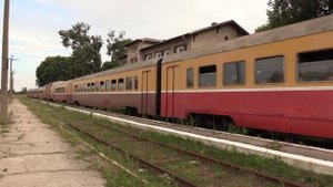 Дизель-поезда Д1-780+706 и тепловоз 3ТЭ10М-1103а / D1-780+706 DMU's and 3TE10M-1103a