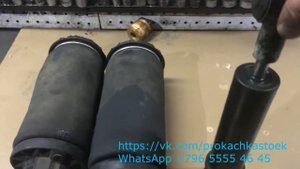 Ремонт пневма амортизаторов для грузовиков SCANIA vs MAN