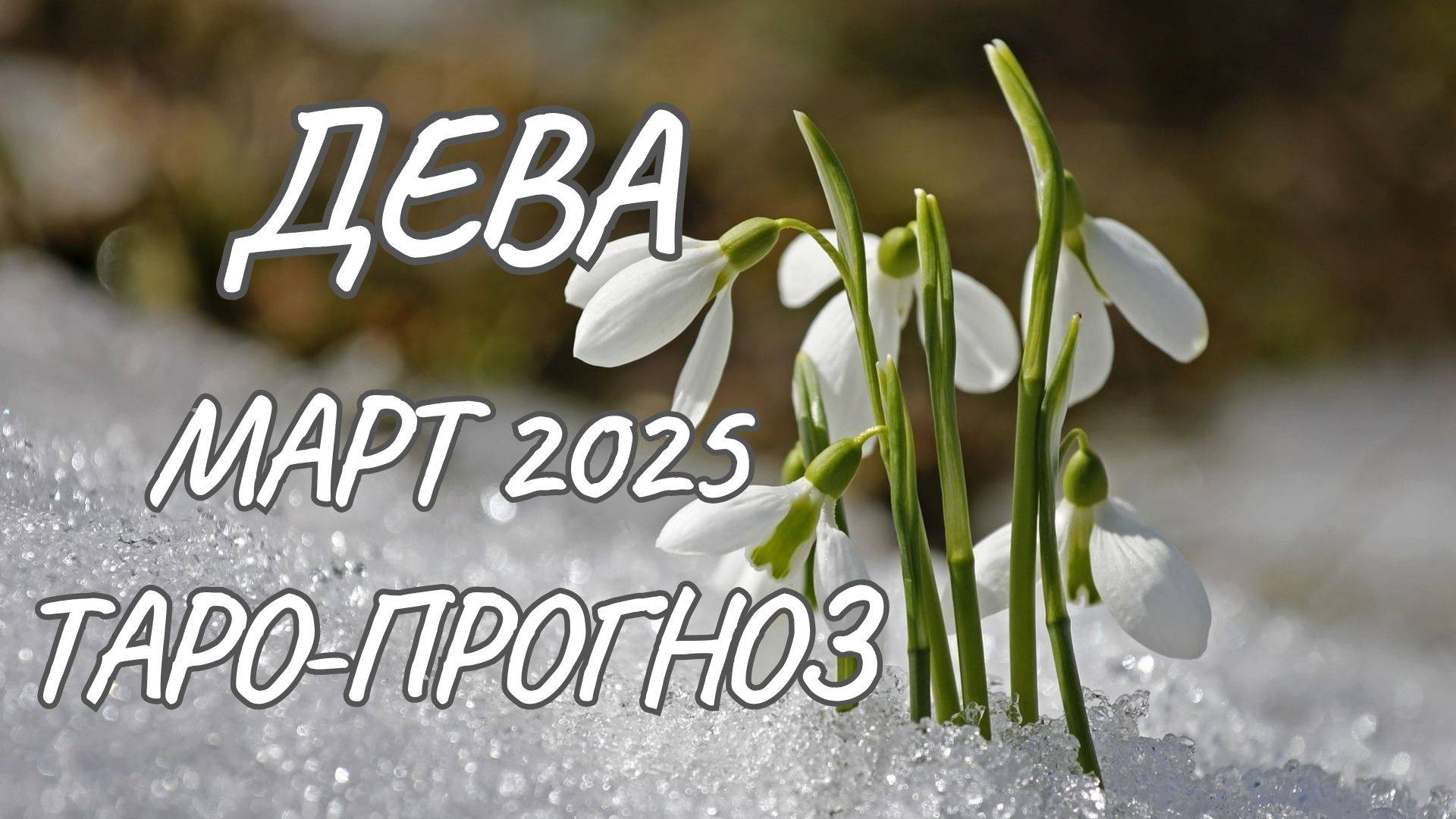 Дева ♍ Таро-прогноз на март 2025 года