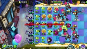 Растения против зомби 2 дискотека 80-х. День 9.