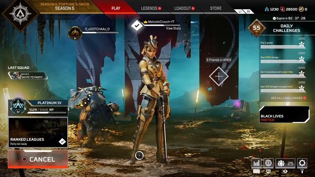 Apex Legends Season 5 DUO Loba main LIVE смотреть онлайн