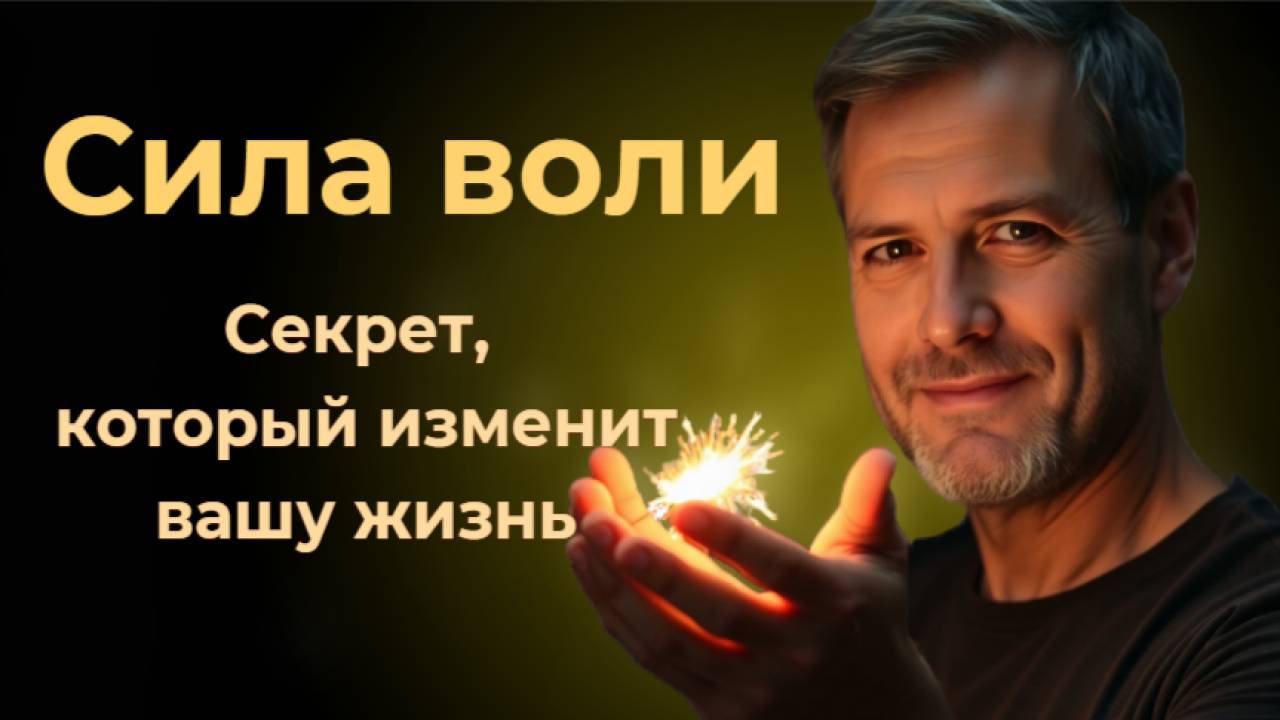 Как построить силу воли за 5 минут в день?