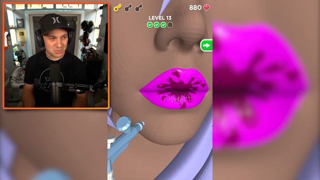 Becoming MAX LEVEL In Lip Art 3D! смотреть онлайн