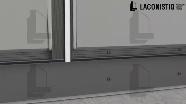 Laconistiq. Монтаж теневой рейки со скрытым плинтусом и монтаж подсветки.