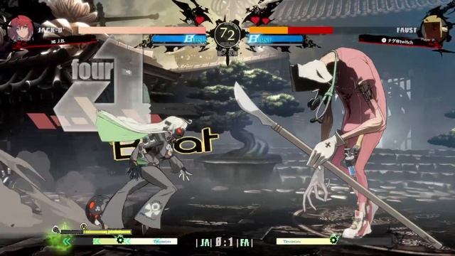 GGST ▰ JB (Jack-O) vs Nage (Faust). Guilty Gear Strive Top Tier Matchup