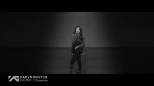 BABY MONSTER HARAM (main vocal?) FIRST EVER VOCAL PERFORMANCE .