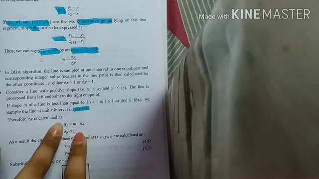 DDA algorithm - line drawing algorithms in computer graphics