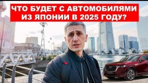 Что будет с автомобилями из Японии в 2025 году