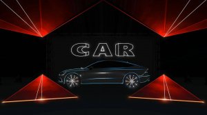 Laser mapping of a car (render)