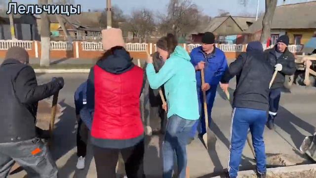 Лельчане на областном субботнике смотреть онлайн