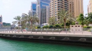 Водный транспорт в Дубае. Из Дубай Марины в Даунтаун на корабле.