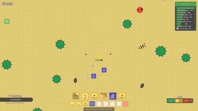 Florr.io - New io game kills смотреть онлайн