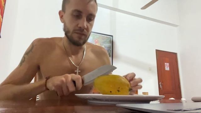 Распаковка манго