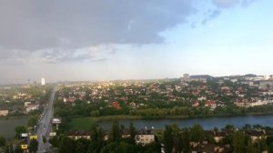 Летний дождь , радуга , ностальгия .