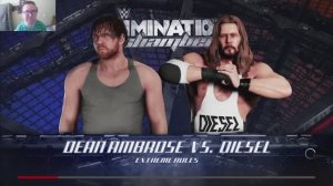 Dean Ambrose vs Diesel Extreme Rules