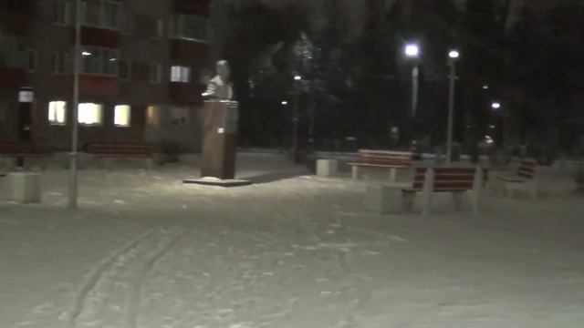 Первый день зимы Площадь Победы