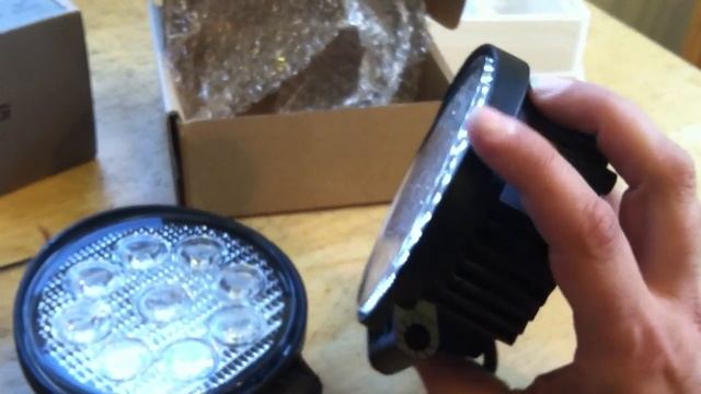 TaoTronics 27W waterproof 12v to 30v outdoor LED floodlight from Amazon