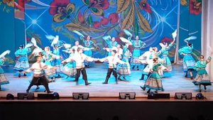 Ансамбль танца "FORCE" танец "Я на печке молотила"