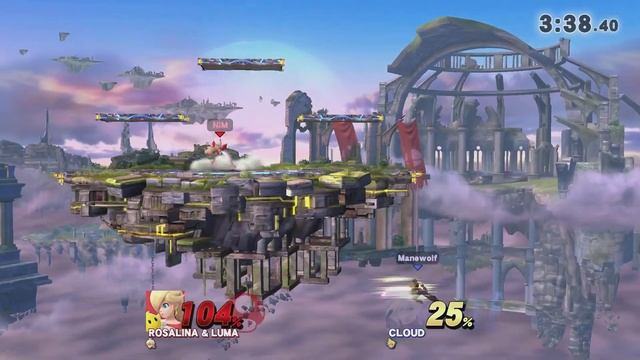 Nimious (Rosalina and Luma) Vs. Manewolf (Cloud) SSB4 First to 5 |06/08/2017| смотреть онлайн