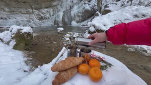 Крым. Место, о котором знают немногие. Водопад СУАТКАН в мороз. Крым.