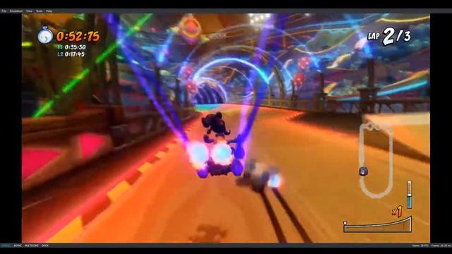 [CTRNF] Koala Carnival Dev time on YUZU Emulator (1:39:90 vs 1:39:96) смотреть онлайн