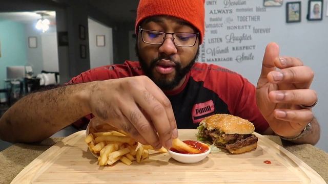BURGER KING 100% REAL WHOPPER REVIEW/MUKBANG