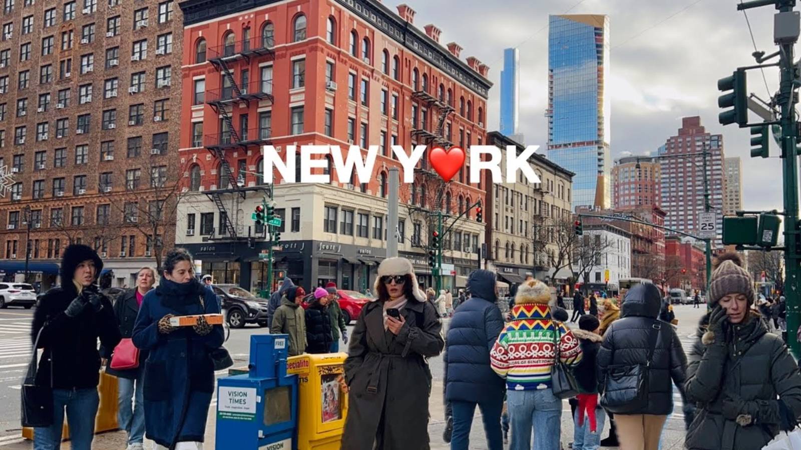 NYC Walk🗽Freezing Saturday on Upper West Side, New York City 🚕Walking in Manhattan | Jan 2025 смотреть онлайн